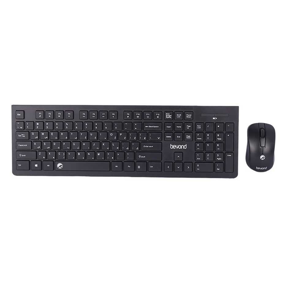 قیمت کیبورد و ماوس بی سیم بیاند مدل BEYOND BMK-5210RF