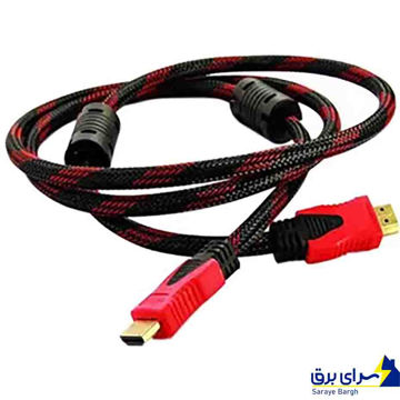 خرید کابل HDMI مشمایی 1.5 متری با کیفیت انتقال تصویر Full HD و صدای دیجیتال