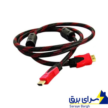 خرید کابل HDMI مشمایی طول 1/5 متر