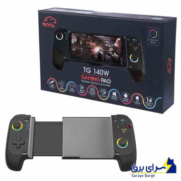 خرید دسته بازی موبایل بی سیم تسکو مدل TSCO TG 140W مشکی