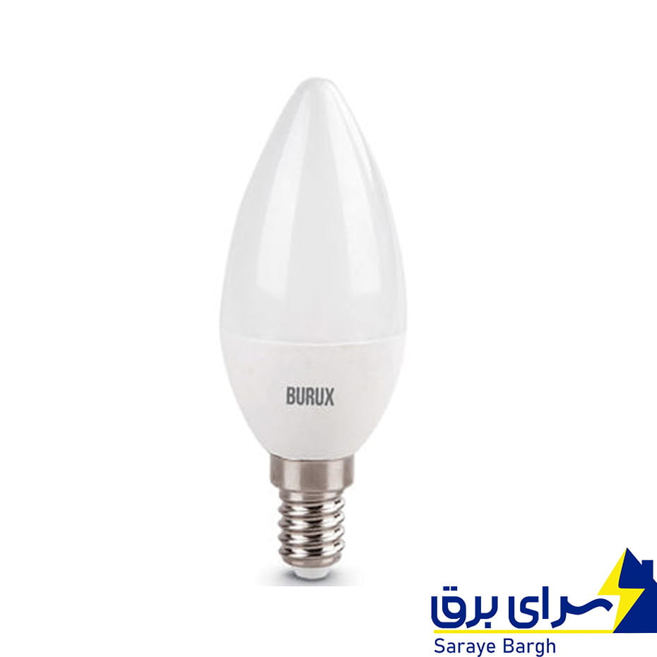 خرید لامپ LED شمعی 7 وات بروکس پایه E14
