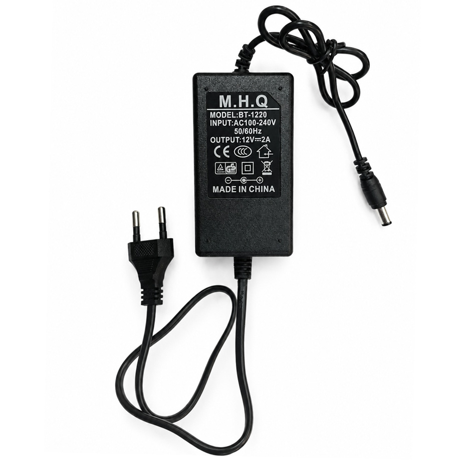 خریدآداپتور 12 ولت 2 آمپر  12V 2A مدل M.H.Q