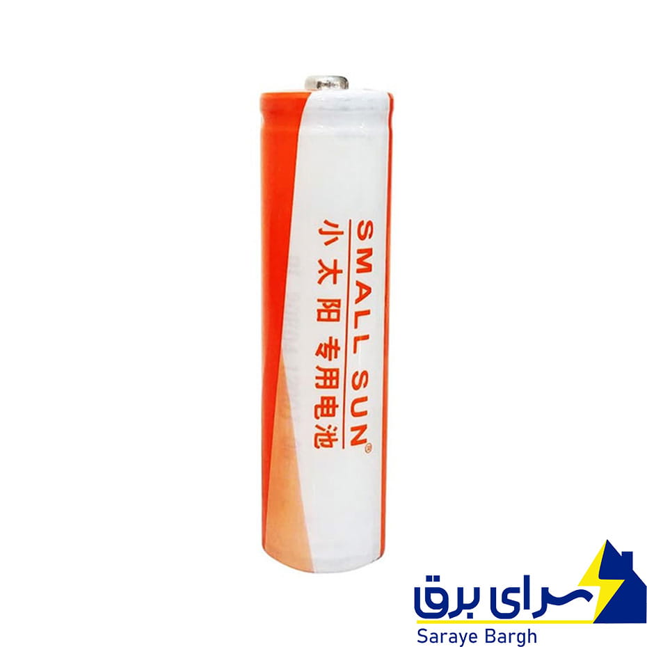 خریدباتری لیتیوم یون قابل شارژ 18650 اسمال سان Small Sun ظرفیت 2200 میلی آمپرساعت