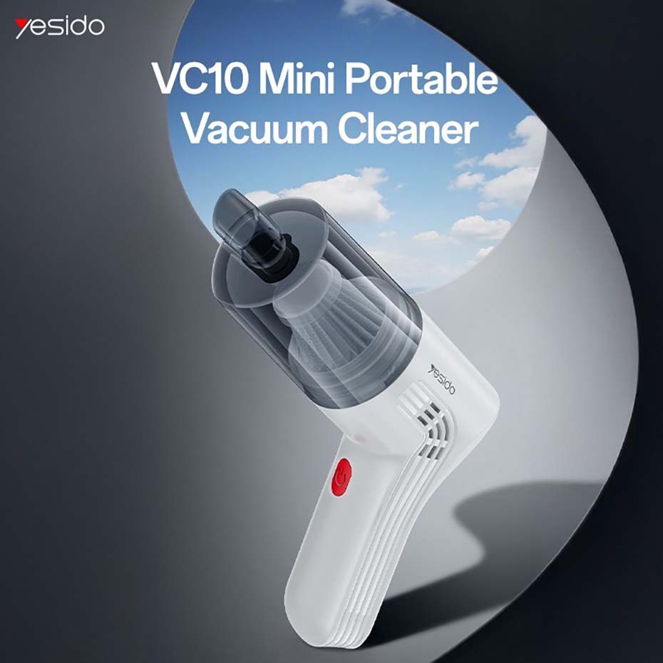 ابعاد جارو شارژی یسیدو مدل YESIDO VC10