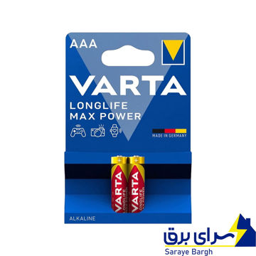 خرید باتری نیم قلمی وارتا مدل Longlife Max Power بسته 2 عددی