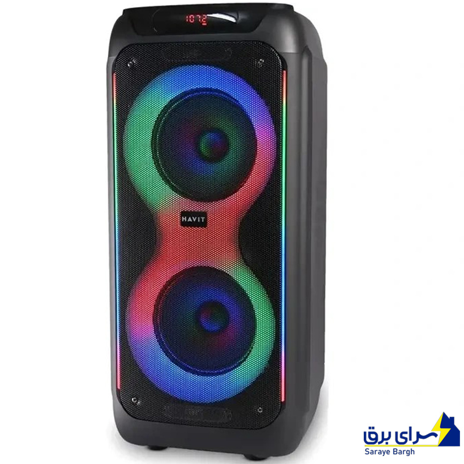 اسپیکر چمدانی میکروفون دار هویت مدل HAVIT SQ120BT
