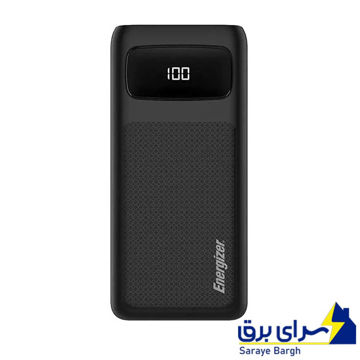 خریدپورت های پاور بانک انرجایزر مدل Energizer UE30063PQ 30000mAh 30W مشکی