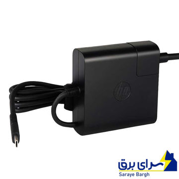 خریدشارژر لپ تاپ اچ پی مدل RO HP 20Volt 3.25Amper فیش تایپ سی