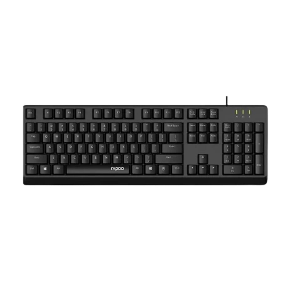 کیبورد و ماوس سیم دار رپو مدل RAPOO X130 pro