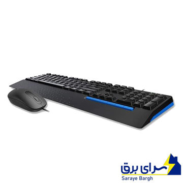 خرید کیبورد و ماوس سیم دار رپو RAPOO NX 2000
