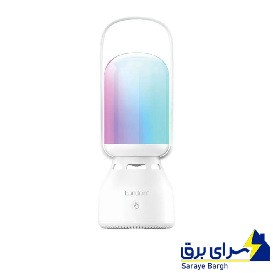 خرید اسپیکر بلوتوثی پرتابل و چراغ کمپینگ ارلدام مدل EARLDOM ET-A33