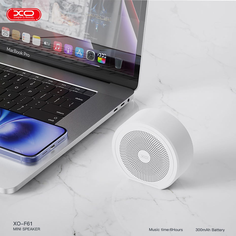 قیمت مینی اسپیکر بلوتوثی پرتابل ایکس او مدل XO F61 سفید