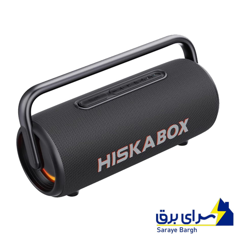 خرید اسپیکر بلوتوثی پرتابل هیسکا مدل HISKA B171 مشکی