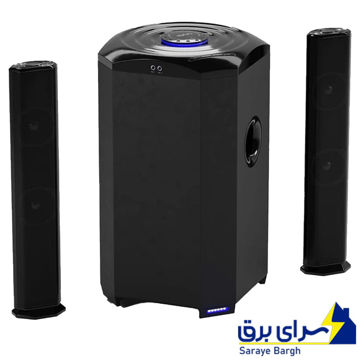 خرید اسپیکر سه تکه بلوتوثی تسکو مدل TSCO TS 2181 مشکی