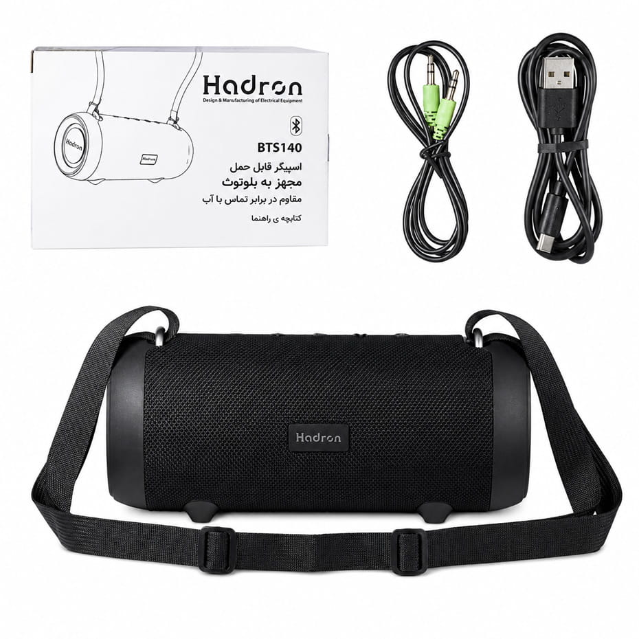 اسپیکر بلوتوثی پرتابل هادرون مدل Hadron BTS-140
