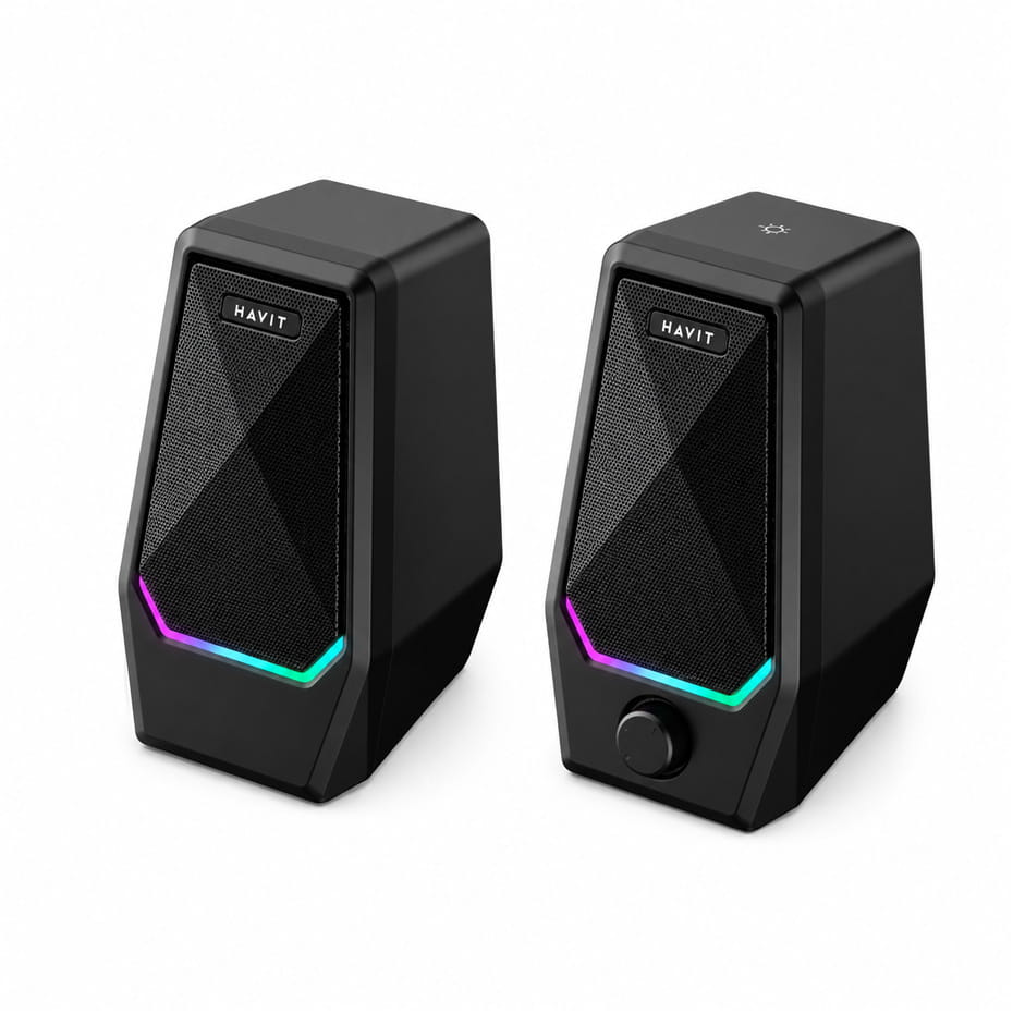 قیمت اسپیکر دوتکه لپ تاپ هویت مدل HAVIT SK768 مشکی