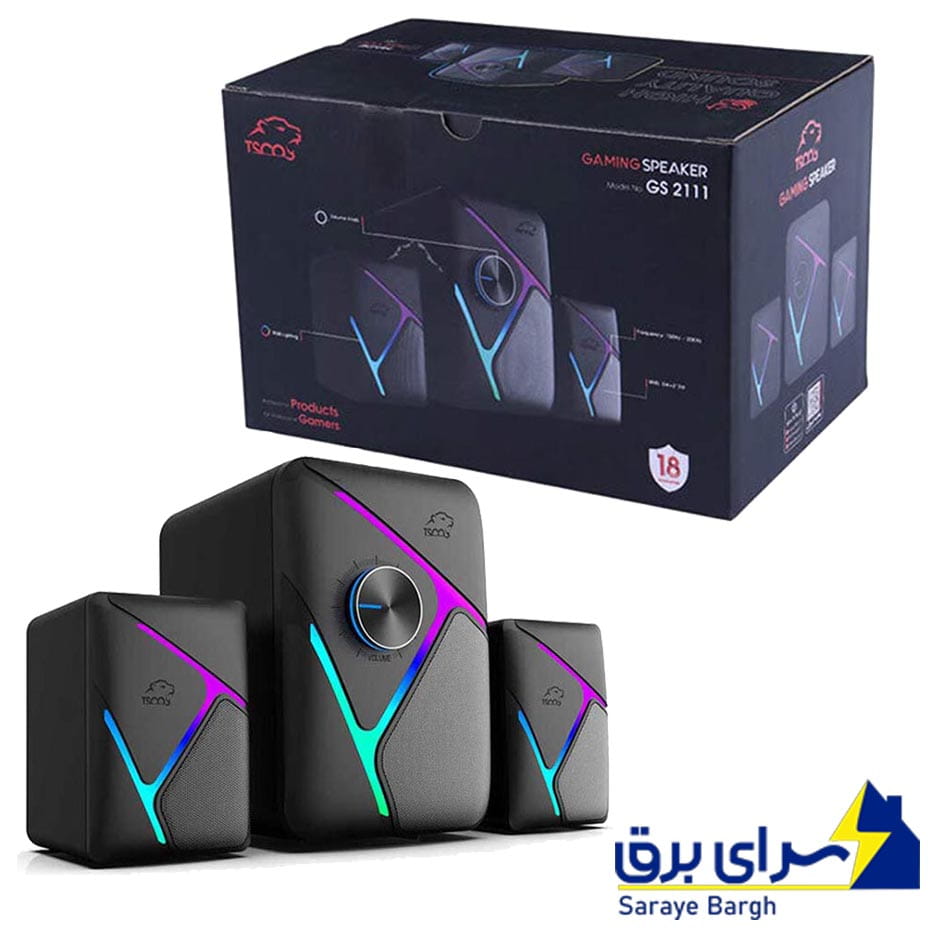 خرید اسپیکر سه تکه تسکو مدل TSCO GS 2111