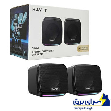 خرید اسپیکر دوتکه لپتاپ مدل HAVIT SK764 مشکی