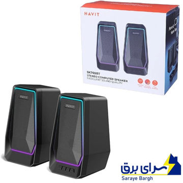 خرید اسپیکر دوتکه لپ تاپ هویت مدل HAVIT SK 769 BT مشکی