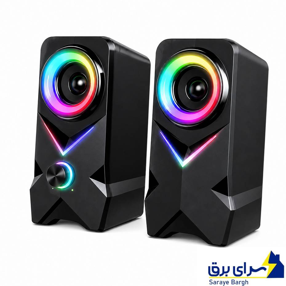 خریداسپیکر دو تکه گیمینگ لپ تاپ اونیکوما مدل ONIKUMA L2 مشکی