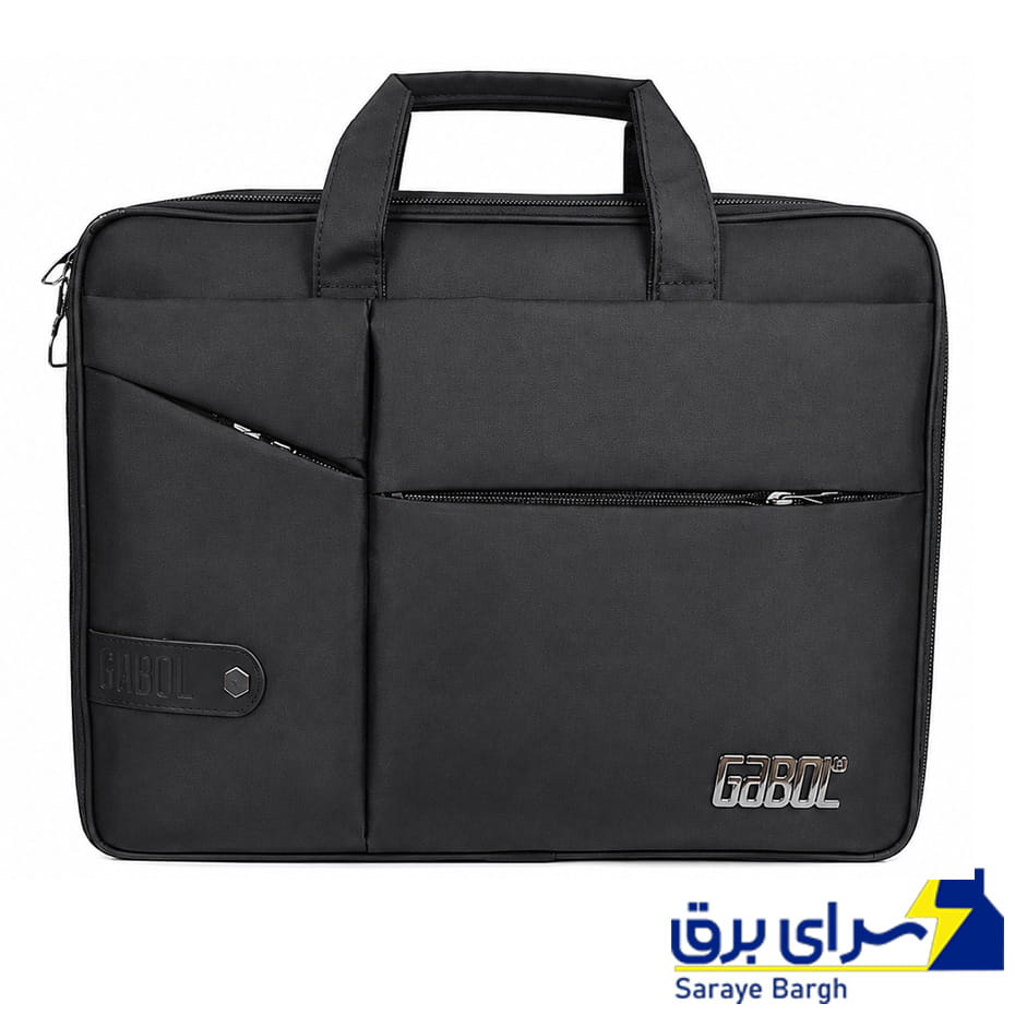 خرید کیف لپ تاپ سه کاره مدل GABOL BS1153 مشکی