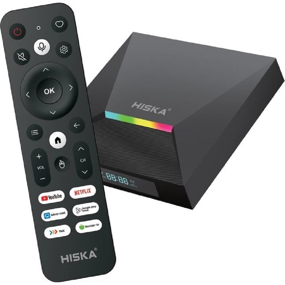 قیمت اندروید باکس هیسکا مدل HISKA A12