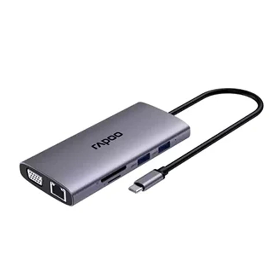 هاب تایپ سی رپو مدل RAPOO XD51 Type-C 5Port