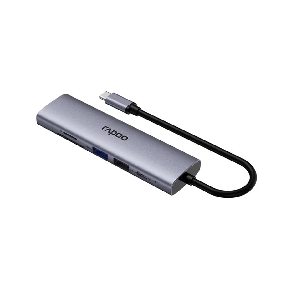 قیمت هاب تایپ سی رپو مدل RAPOO XD61 Type-C 6Port