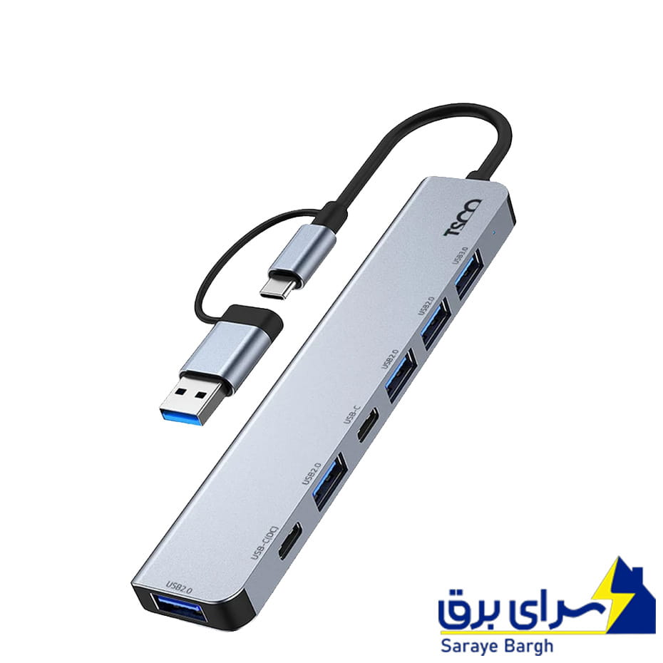 خرید هاب Type-C / USB 3.0 تسکو مدل TSCO THU 1148 7Port