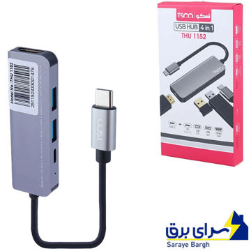 خرید هاب تایپ سی تسکو مدل TSCO THU 1152 4Port
