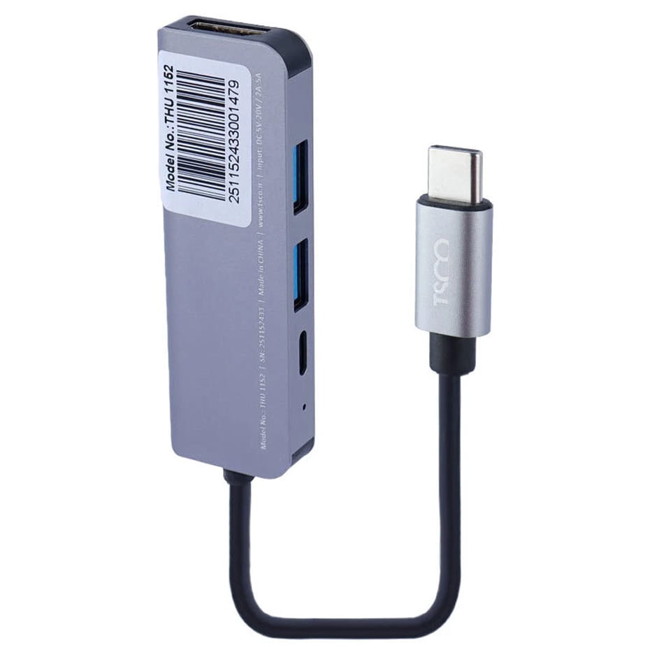 قیمت هاب تایپ سی تسکو مدل TSCO THU 1152 4Port