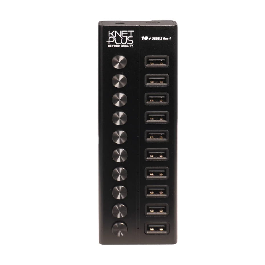 هاب کی نت پلاس مدل KNET PLUS HA110 KP-HUAMHA110 USB 3.2 10PORT