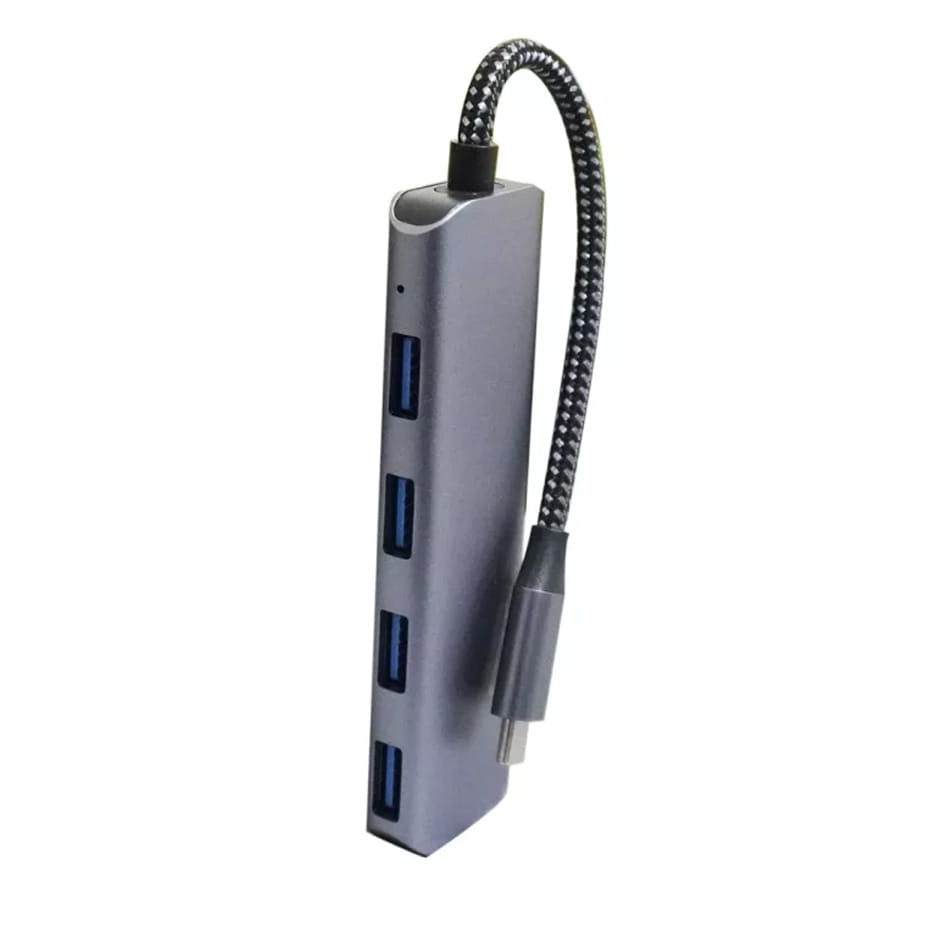 هاب تایپ سی کی نت مدل KNET K-HUCMHC320 4PORT TYPE-C USB 3.0
