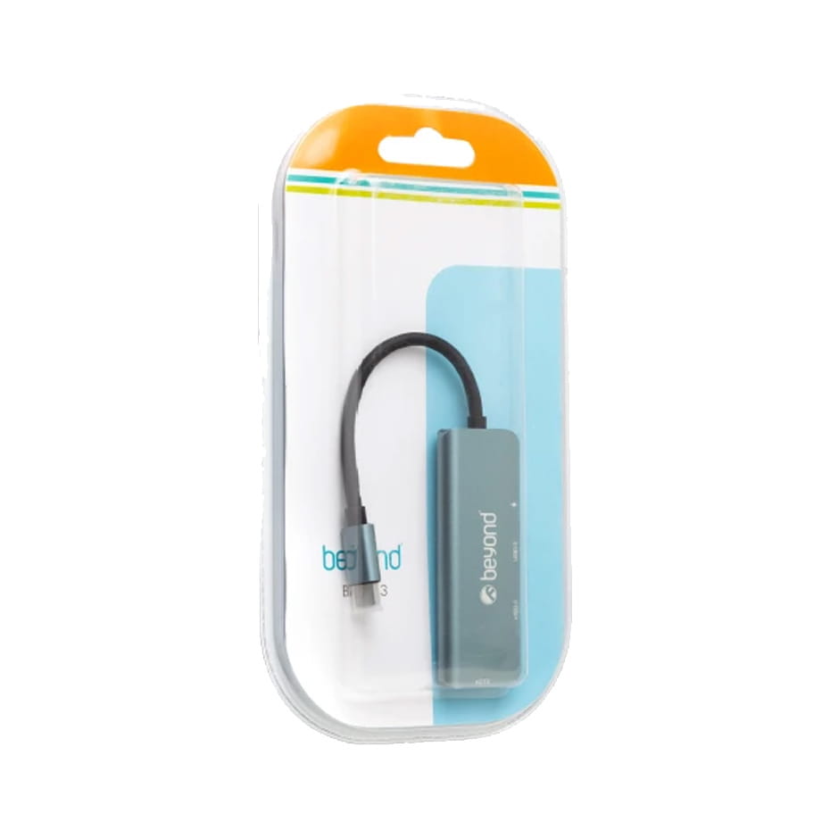 هاب تایپ سی بیاند مدل BEYOND BA-413 4Port