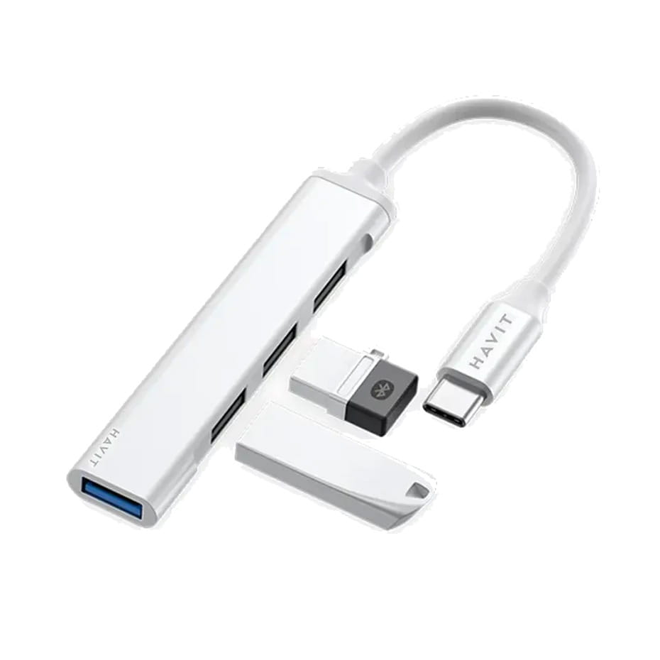 قیمت هاب تایپ سی هویت مدل HAVIT HB41 4PORT USB 2.0