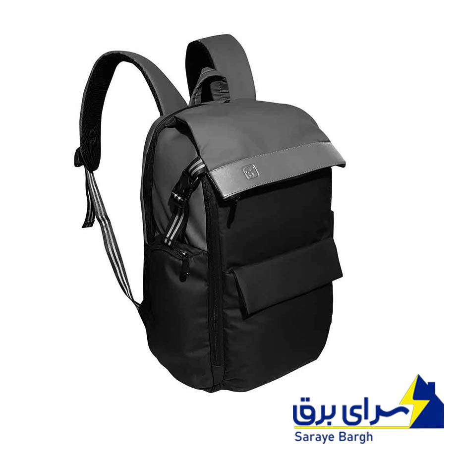 کوله پشتی لپ تاپ پرزیدنت مدل MARIO مشکی