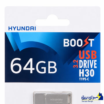 فلش هیوندای مدل HYUNDAI H30 OTG Type-C USB3.2 64G