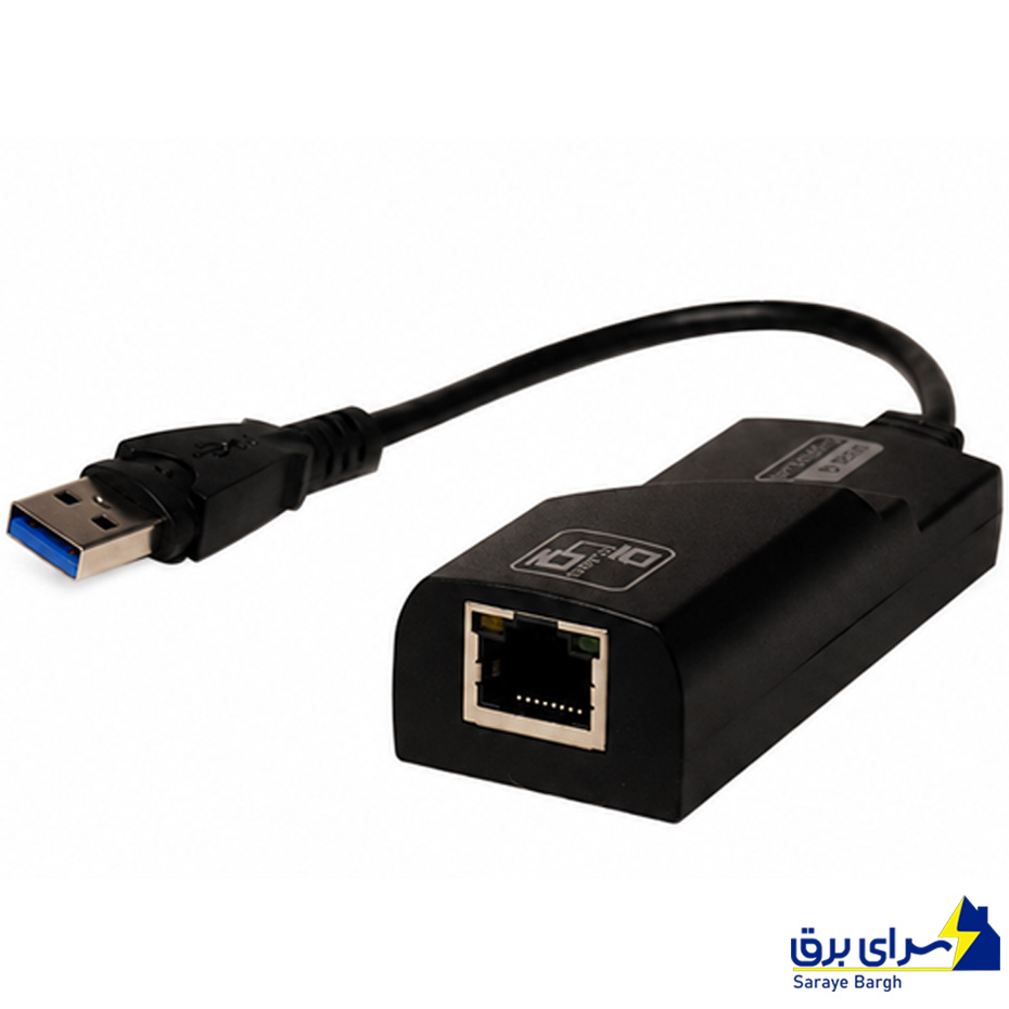 کارت شبکه کی نت مدل KNET K-COAM30LAN USB 3.0 To RJ45