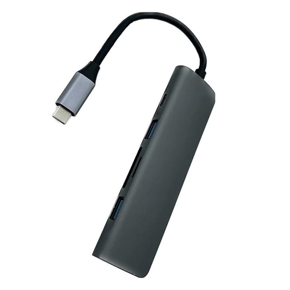 قیمت هاب تایپ سی کی نت KNET K-MFCMS 606 6*1 S6 TYPE-C