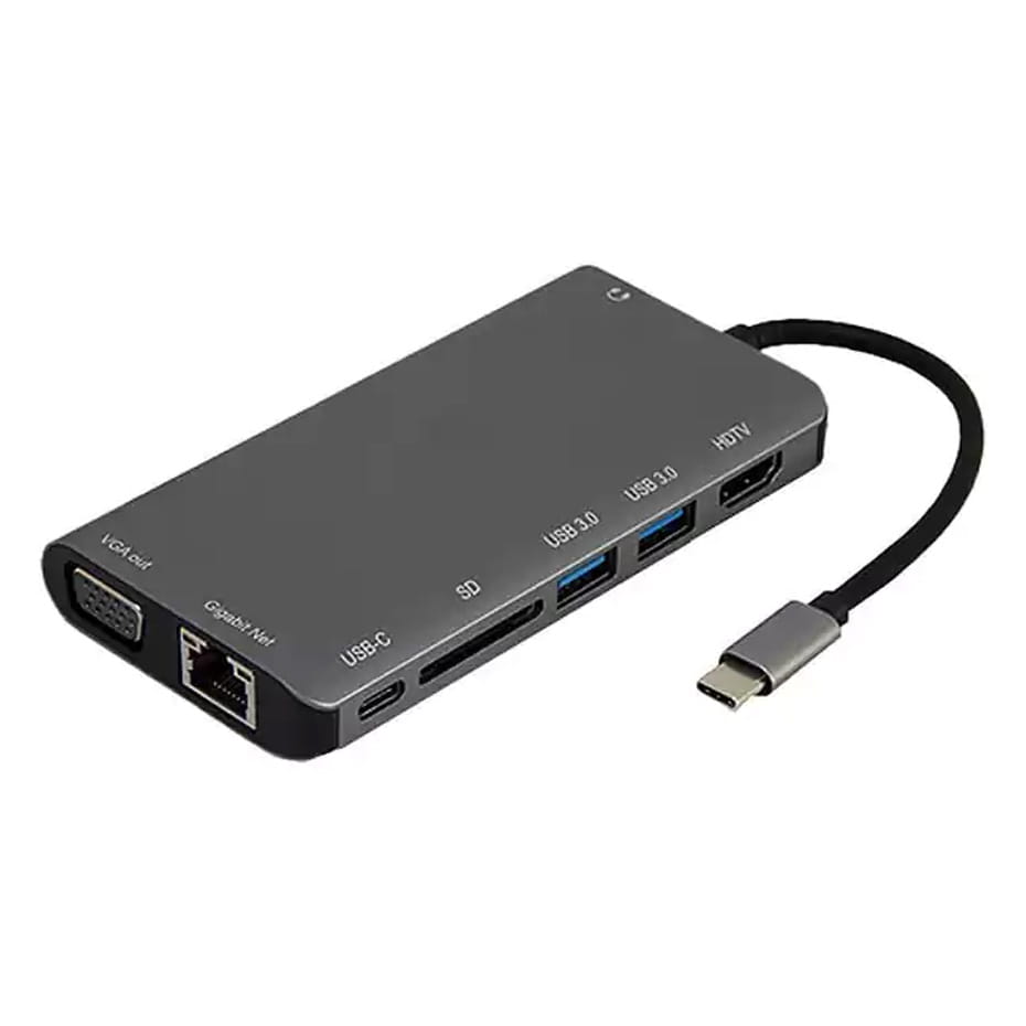 قیمت هاب کی نت مدل KNET K-MFCMS 908 8 IN 1 S9 TYPE-C