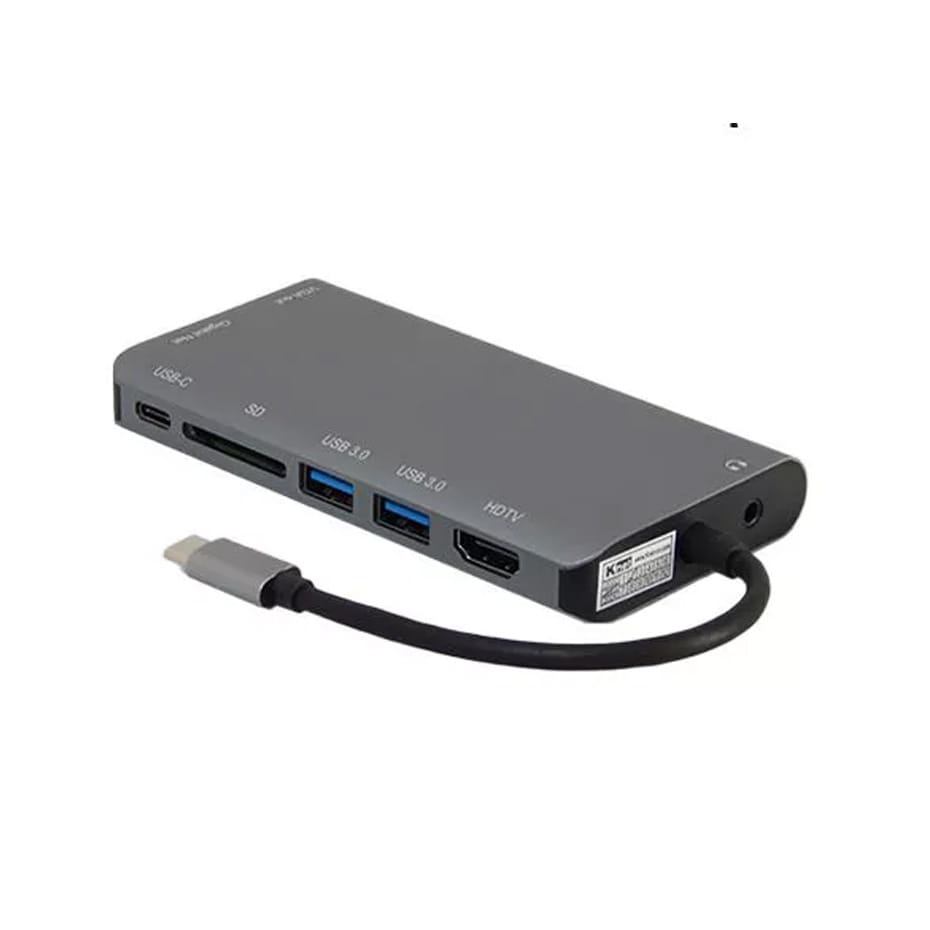 هاب کی نت مدل KNET K-MFCMS 908 8 IN 1 S9 TYPE-C
