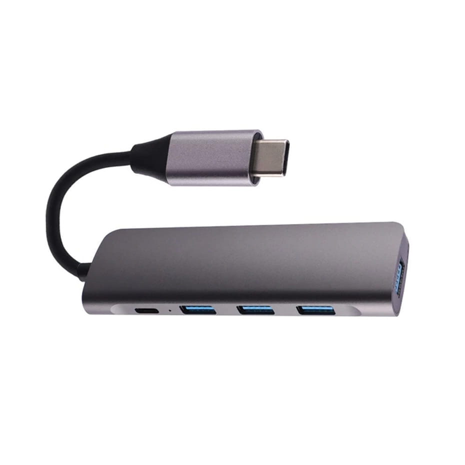 هاب تایپ سی کی نت مدل KNET K-MFCMS 305 S3 5*1 TYPE-C