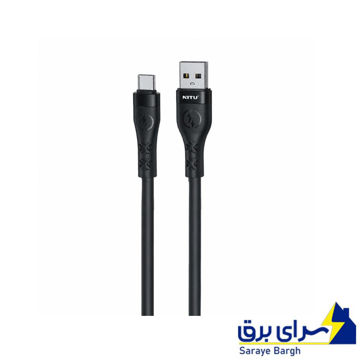 خرید کابل شارژ تایپ سی نیتو مدل NITU NC398 مشکی طول 1 متر