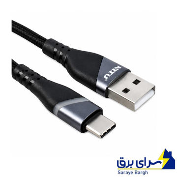خرید کابل شارژ تایپ سی نیتو مدل NITU NC339 طول 1 متر