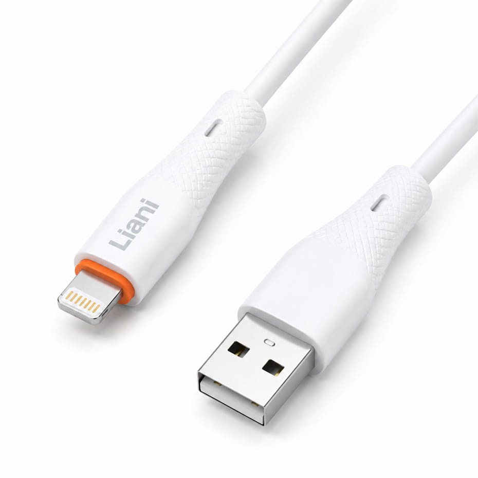 قیمت کابل شارژ آیفون مدل LIAMI CA-LM55 سفید طول 1 متر