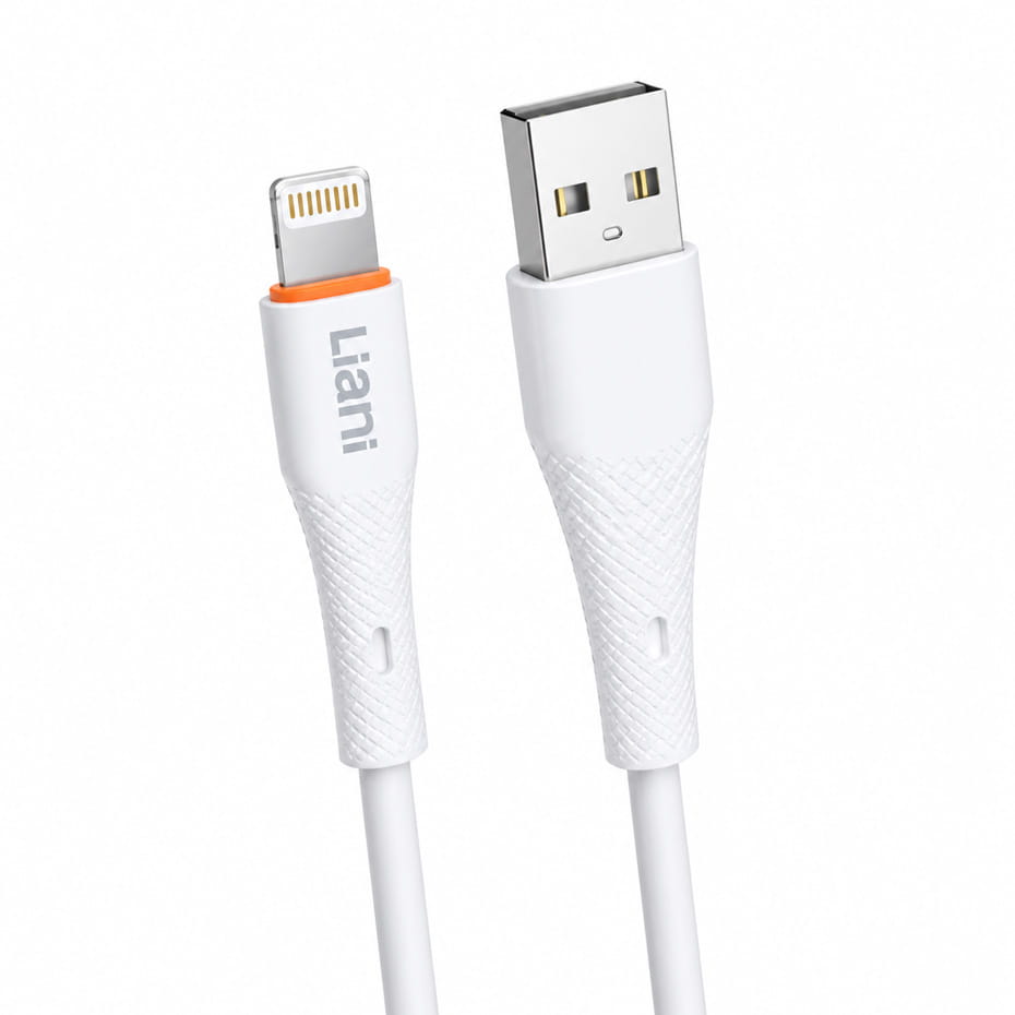 کابل شارژ آیفون مدل LIAMI CA-LM55 سفید طول 1 متر