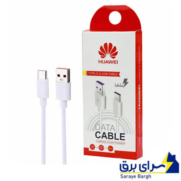 خرید کابل شارژ تایپ سی طرح هواوی مدل HUAWEI Type-C 6 AM طول 1 متر