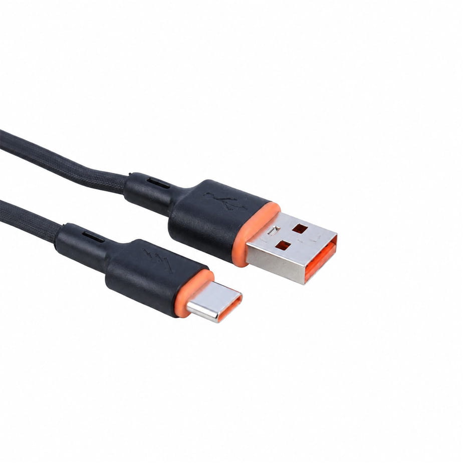 کابل شارژ تایپ سی طرح سامسونگ مدل SAMSUNG Type-C 6AM طول 1 متر