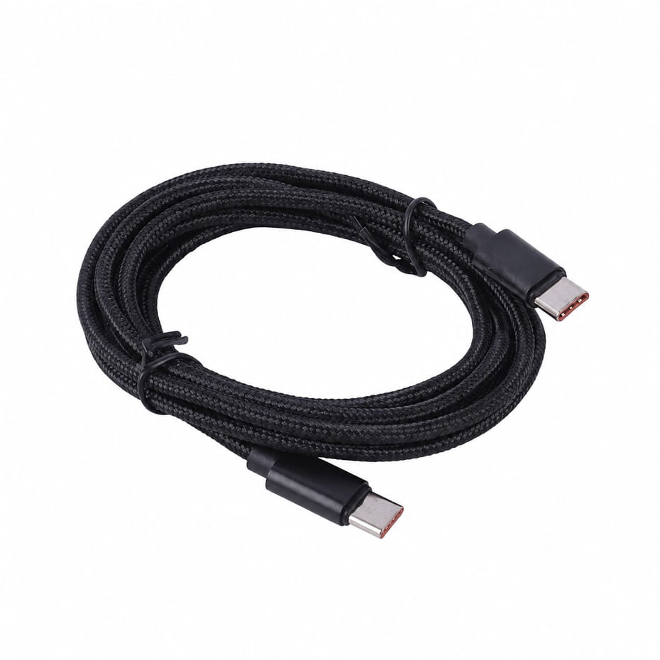 کابل شارژ دو سر تایپ سی طرح سامسونگ مدل SAMSUNG Type-C to Type-C 60W طول 1.8 متر
