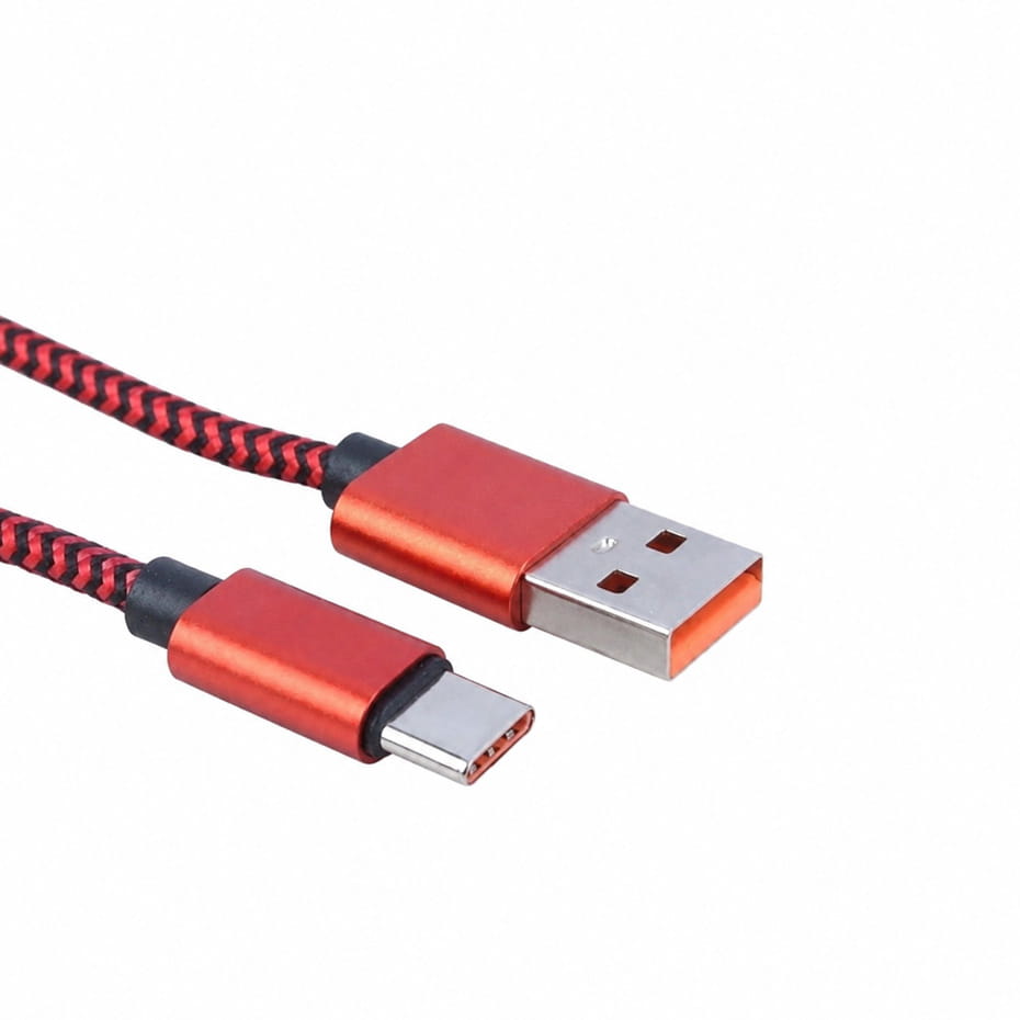 کابل شارژ تایپ سی طرح سامسونگ مدل SAMSUNG Type-C 30W طول 1.8 متر